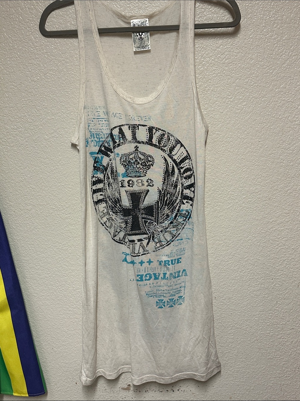 NWOT Vocal Studded U-Neck Tee Dress XL (Fits more like a Medium)